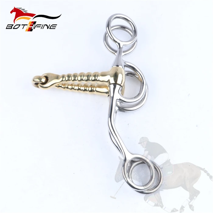 JUNIOR COW HORSE ROLLER GAG BITS ODM